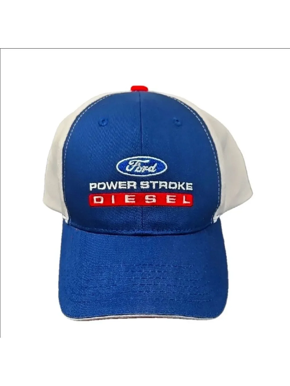 Ford Power Stroke Diesel Snapback Cap – Blue & White – New